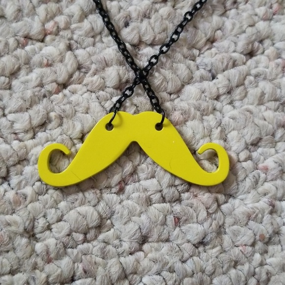 Mustache Necklace - Picture 2 of 2